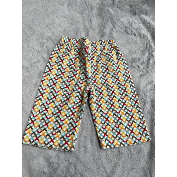 Zutano Baby/Toddler Pants 6M Multicolor Geometric Pattern - Picture 2 of 4